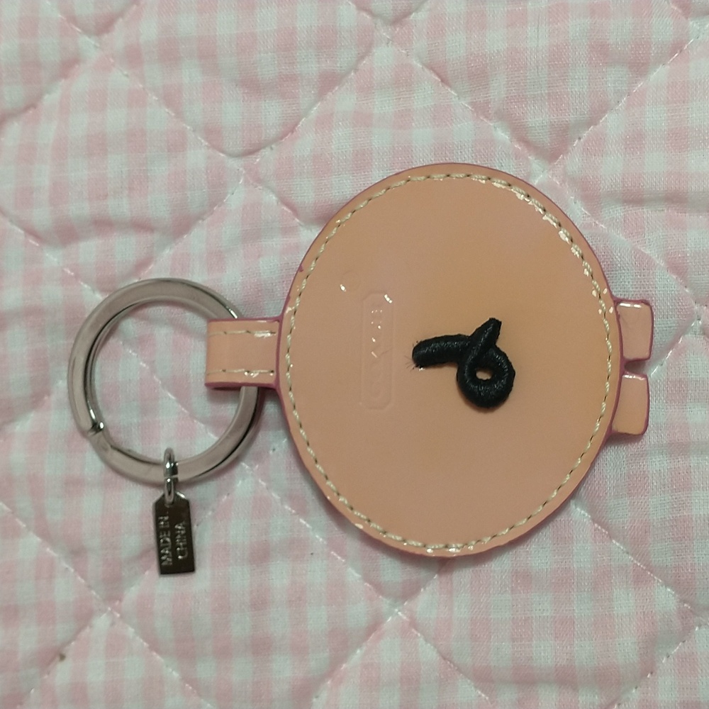 Coach Pig Keychain / Bag Charm - Picture 2 of 3
